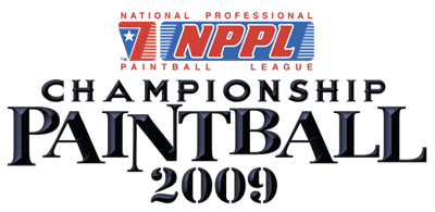 NPPL Championship Paintball 2009 logo for Xbox 360